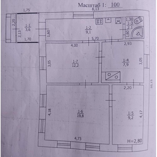 Продам будинок в Малинівці,  60 м2